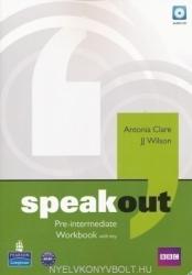 Speakout Pre-intermediate Workbook with Key and Audio CD - Antonia Clare (ISBN: 9781408259511)