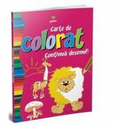 Carte de colorat - continua desenul (ISBN: 9789731491684)