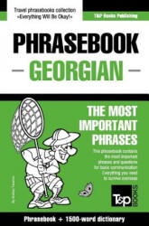 English-Georgian phrasebook and 1500-word dictionary - Andrey Taranov (ISBN: 9781786167491)