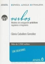 Verbos - Modelos de conjugación prácticos regulares e irregulares Más de 3500 verbos con soluciones (ISBN: 9788466786867)