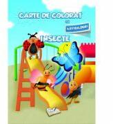 Carte de colorat cu abtibilduri. Insecte (ISBN: 9786065741485)