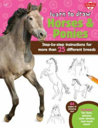Learn to Draw Horses & Ponies - Robin Cuddy (ISBN: 9781600584466)