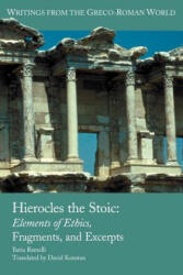 Hierocles the Stoic - Ilaria Ramelli (ISBN: 9781589834187)