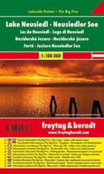 Fertő térkép, Neusiedler See, 1: 75 000 Pocket Freytag térkép LSP 3 (ISBN: 9783707910827)