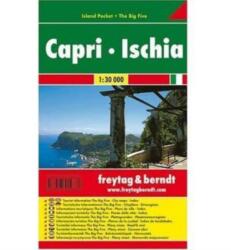 Capri, Ischia - sziget térkép (ISBN: 9783707910681)