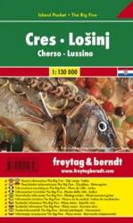 Cres, Lošinj 1: 130T/hartă de buzunar (ISBN: 9783707910698)