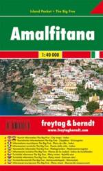 Amalfitana -félsziget térképe (ISBN: 9783707911435)