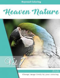 Birds in the Nature: Grayscale Photo Adult Coloring Book of Animals, De-stress Relaxation Stress Relief Coloring Book: Series of coloring b - Banana Leaves (ISBN: 9781539998501)