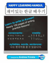 Happy Learning Hangul - Andrew Frinkle (ISBN: 9781539413974)
