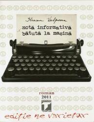 Nota informativa batuta la masina - Ileana Vulpescu (2011)
