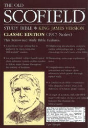 Old Scofield (R) Study Bible, KJV, Classic Edition - Bonded Leather, Navy, Thumb Indexed - Oxford University Press (ISBN: 9780195274745)