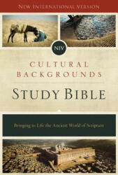 NIV, Cultural Backgrounds Study Bible, Hardcover, Red Letter Edition - Zondervan, Craig S. Keener, John H. Walton (ISBN: 9780310431589)