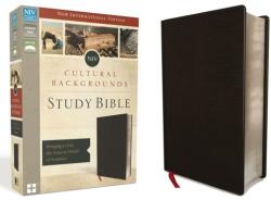 NIV, Cultural Backgrounds Study Bible, Bonded Leather, Black: Bringing to Life the Ancient World of Scripture - Craig S. Keener, John H. Walton (ISBN: 9780310431596)