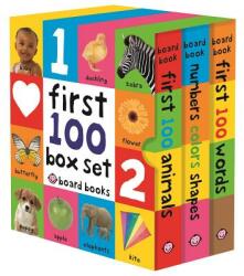 First 100 Board Book Box Set (3 books) - Roger Priddy (ISBN: 9780312521066)