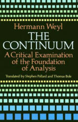 Continuum - Hermann Weyl (ISBN: 9780486679822)