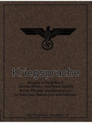 Kriegsprache (ISBN: 9780578018492)