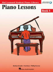 Piano Lessons Book 5: Hal Leonard Student Piano Library [With CD (Audio)] - Fred Kern, Barbara Kreader, Phillip Keveren (ISBN: 9780634031229)