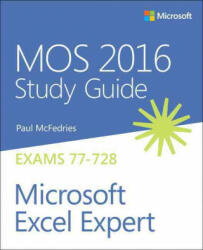 MOS 2016 Study Guide for Microsoft Excel Expert (ISBN: 9780735699427)