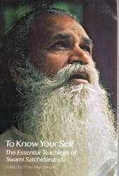 To Know Yourself - Sri Swami Satchidananda (ISBN: 9780932040619)