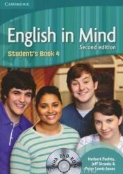 English in Mind Level 4 Student's Book with DVD-ROM - Herbert Puchta (ISBN: 9780521184465)