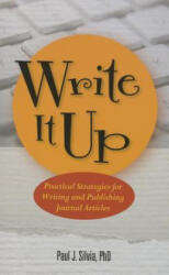 Write It Up - Paul J. Silvia (ISBN: 9781433818141)