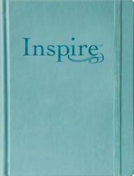 NLT Inspire Bible Large Print, Tranquil Blue - Tyndale, Christian Art (ISBN: 9781496419859)