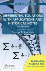 Differential Equations with Applications and Historical Notes - George F. Simmons (ISBN: 9781498702591)
