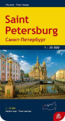 Szentpétervár várostérkép (ISBN: 9783707914245)