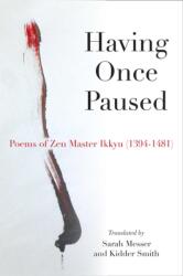 Having Once Paused (ISBN: 9780472052561)