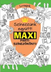 Maxi parti színezőkönyv - Lovagok (2017)