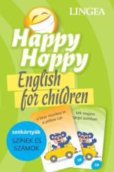 Happy hoppy szókártyák - színek és számok (ISBN: 9786155663208)