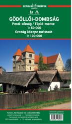 Gödöllő és Gödöllői-dombság turista térkép Szarvas kiadó 1: 50 000 Gödöllő és környéke túratérkép és kerékpáros térkép (ISBN: 9789639982956)