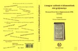 A MAGYAR SZÓLÁSOK ÉS KÖZMONDÁSOK ELSŐ GYŰJTEMÉNYE (ISBN: 9789639671584)