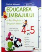 Educarea limbajului cu Rita Gargarita si Greierasul Albastru - caiet grupa mijlocie (ISBN: 9789736798559)