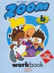Zoom by H. Q. Mitchell - level B Workbook with Stickers and CD-Rom (ISBN: 9789603790495)