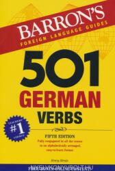Barron's 501 German Verbs 5th Edition (2016)
