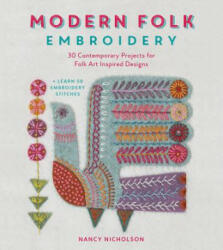 Modern Folk Embroidery - Nancy Nicholson (2016)