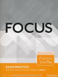 Focus Exam Practice - Pearson Test of English General Level 3 (ISBN: 9781292148892)