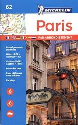 62. Párizs atlasz Michelin Párizs várostérkép (ISBN: 9782067211582)