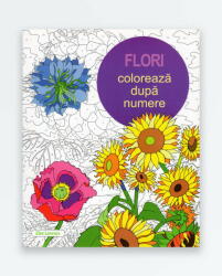 FLORI - Coloreaza dupa numere (ISBN: 9786066834391)