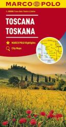 Toscana térkép Marco Polo 1: 200 000 (ISBN: 9783829739795)