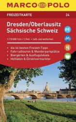 24. Dresden, Oberlausitz, Sächsische Schweiz turista térkép 1: 110 000 1 : 110 000 (ISBN: 9783829743242)
