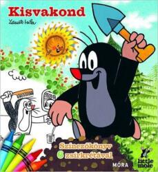 Színezz a kisvakonddal! /Színezőkönyv 6 zsírkrétával (ISBN: 9788075180308)