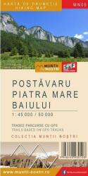 Postăvaru. Piatra Mare. Baiului - Hartă de drumeție (ISBN: 5948490930108)