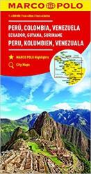 Peru térkép Marco Polo 1: 4 000 000 (ISBN: 9783829739368)