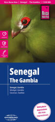 Szenegál, Gambia térkép - Reise (ISBN: 9783831773657)