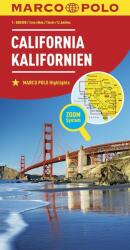 California, Kalifornia térkép Marco Polo 1: 800 000 (ISBN: 9783829739412)