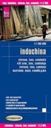 Indochina térkép Reise 1: 1 200 000 2016 (ISBN: 9783831772841)