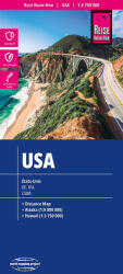 Usa térkép 2024 (ISBN: 9783831772995)