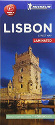 Lisszabon térkép Michelin laminált Lisboa térkép (ISBN: 9782067214156)